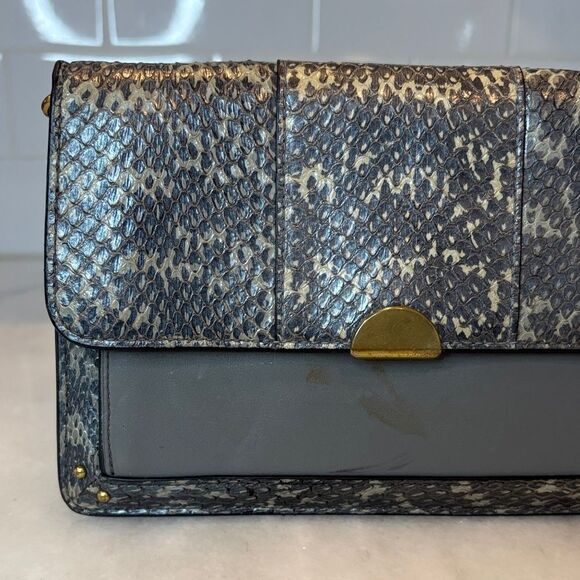 Coach Bag Purse Handbag Crossbody Snakeskin  Dreamer Colorblock Convertible Bag - Picture 3 of 16